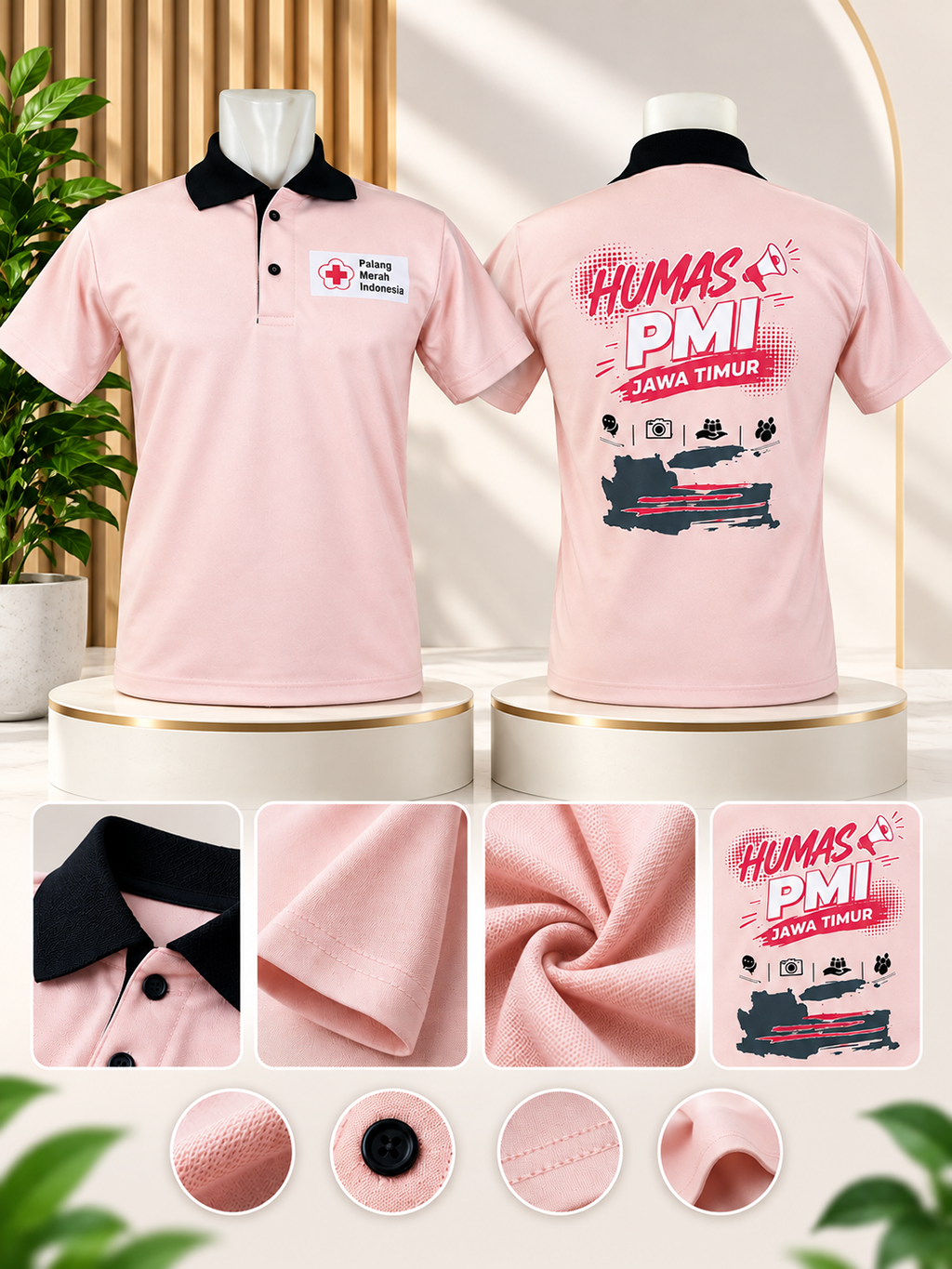 Kaos putih custom